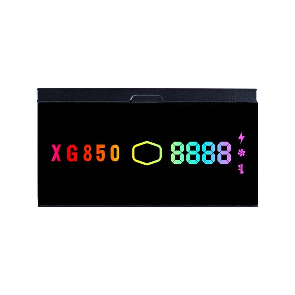 alimentation cooler master xg 850w platinum modulaire avec ecran display